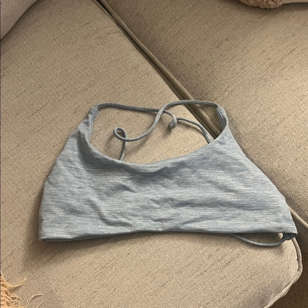 Light Blue Women's Crop Top